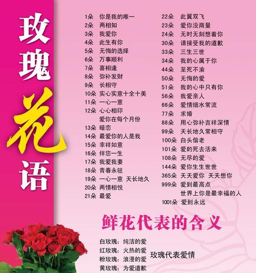 粉红玫瑰代表什么花语？如何正确表达爱意？