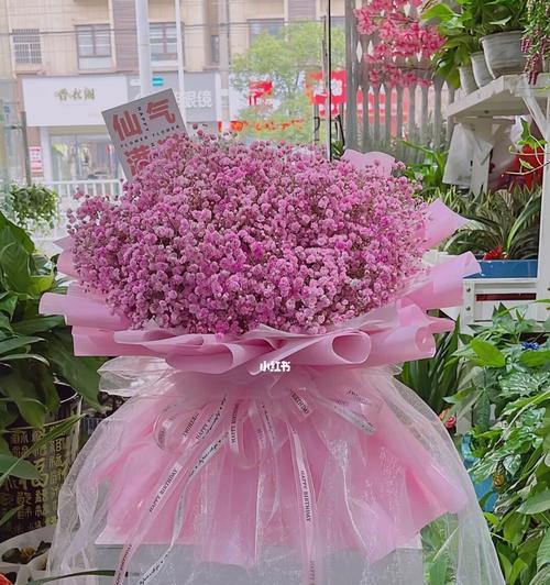 粉色满天星的花语是什么？适合送给谁？