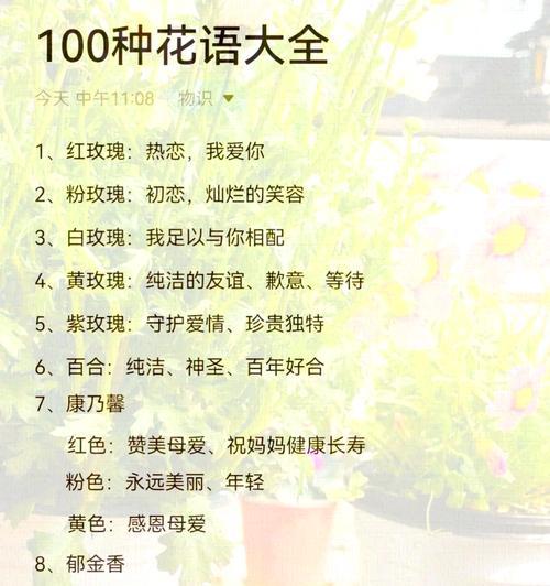 各种花的花语分别是什么？了解花语对送花有何帮助？