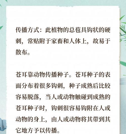植物散播种子有哪些方式？它们是如何传播的？