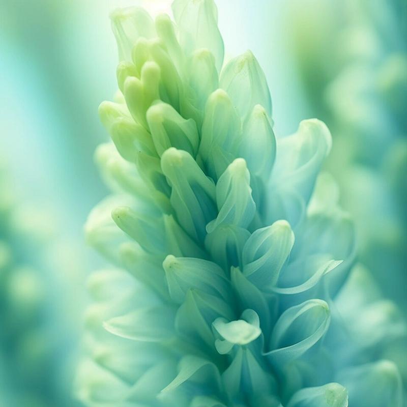 青色花朵的寓意是什么？它在花卉语言中有何特别之处？