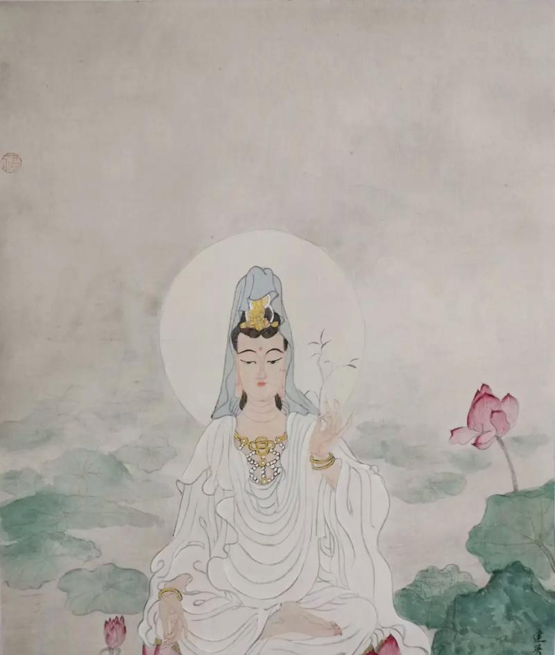 观因莲花的象征意义是什么？