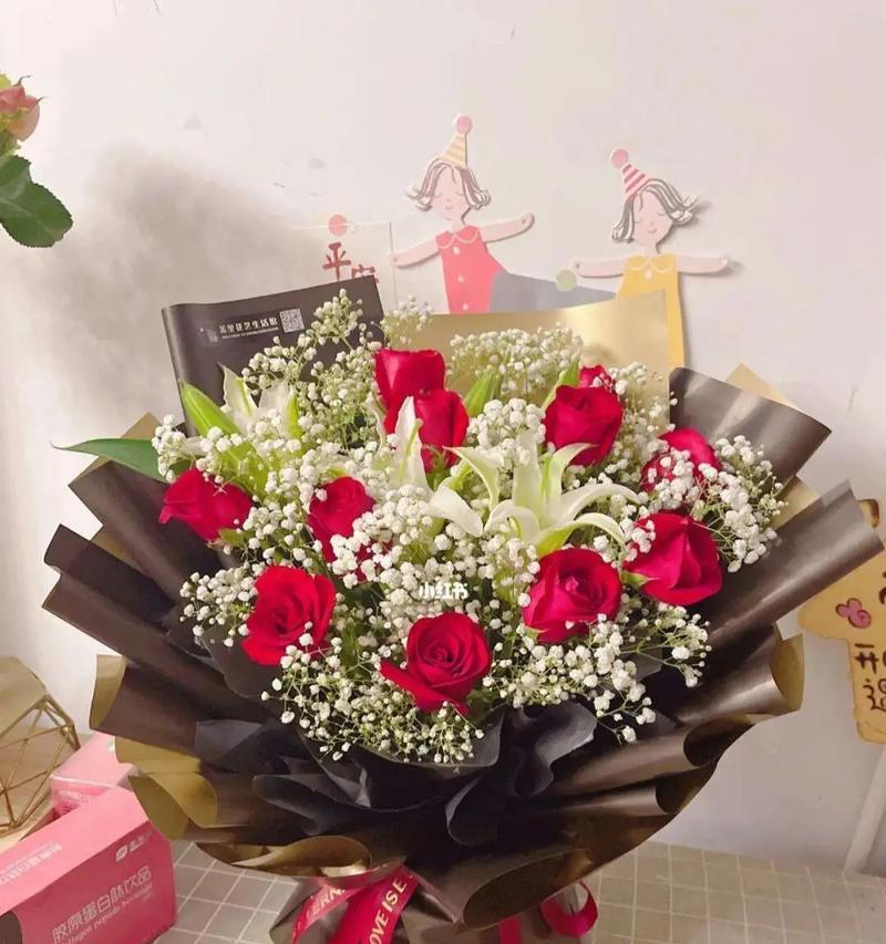 玫瑰百合组合的花语是什么？