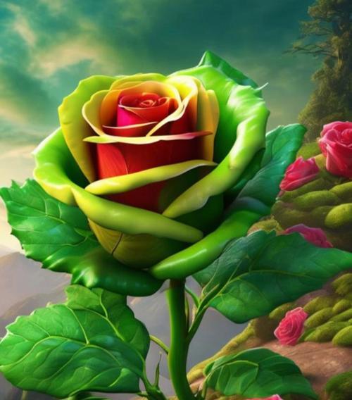 绿色玫瑰花象征的意义是什么？