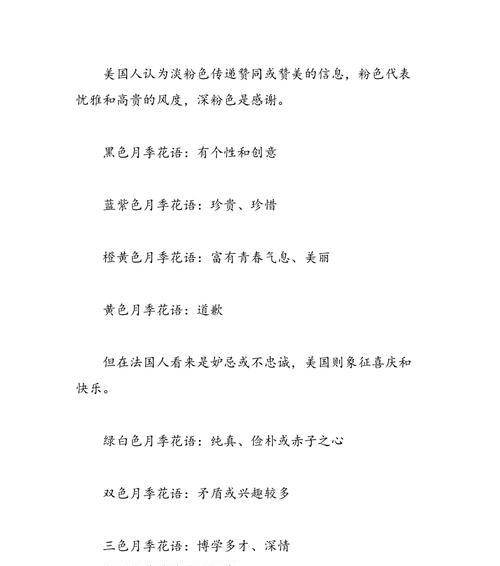 月季凯丽的花语代表了什么？