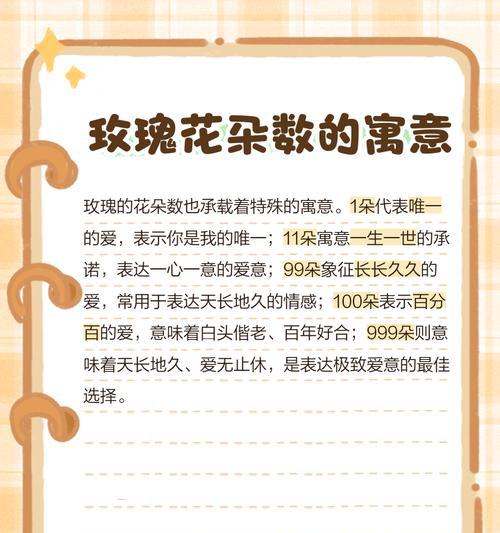玫瑰花语通常代表了哪些意义？