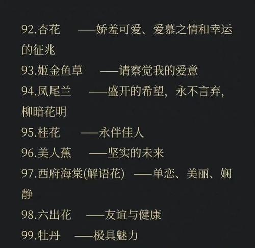 为什么每朵花都有花语？花语的起源是什么？