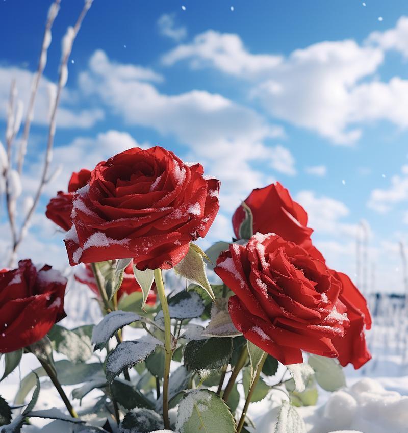 雪地玫瑰花的含义是什么？女朋友送这种花有何深意？