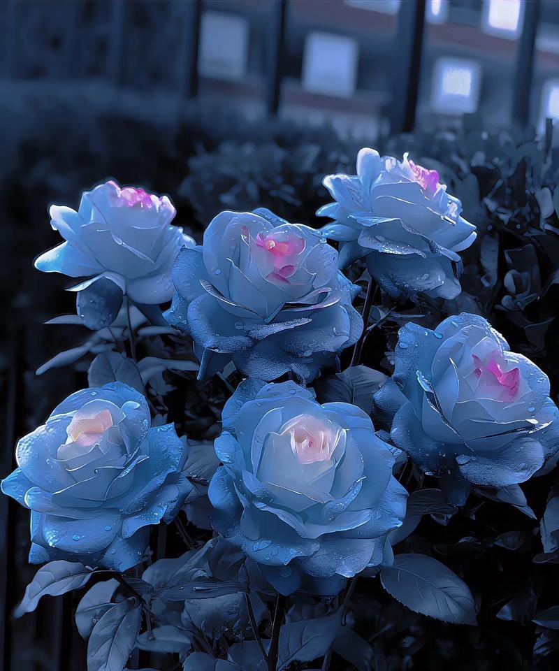 粉色玫瑰碎冰蓝代表什么？花语中有哪些是关于粉色玫瑰的？