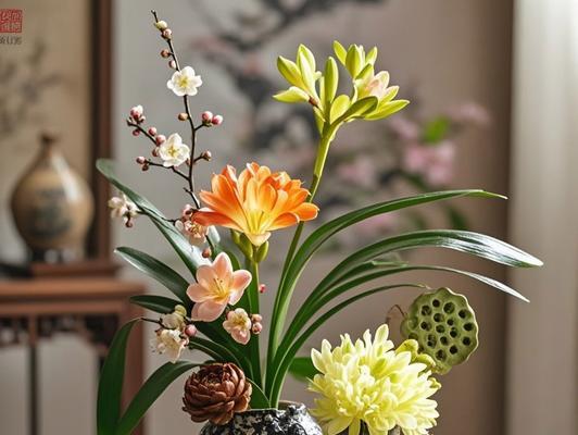 插花艺术中花语和寓意有何不同？