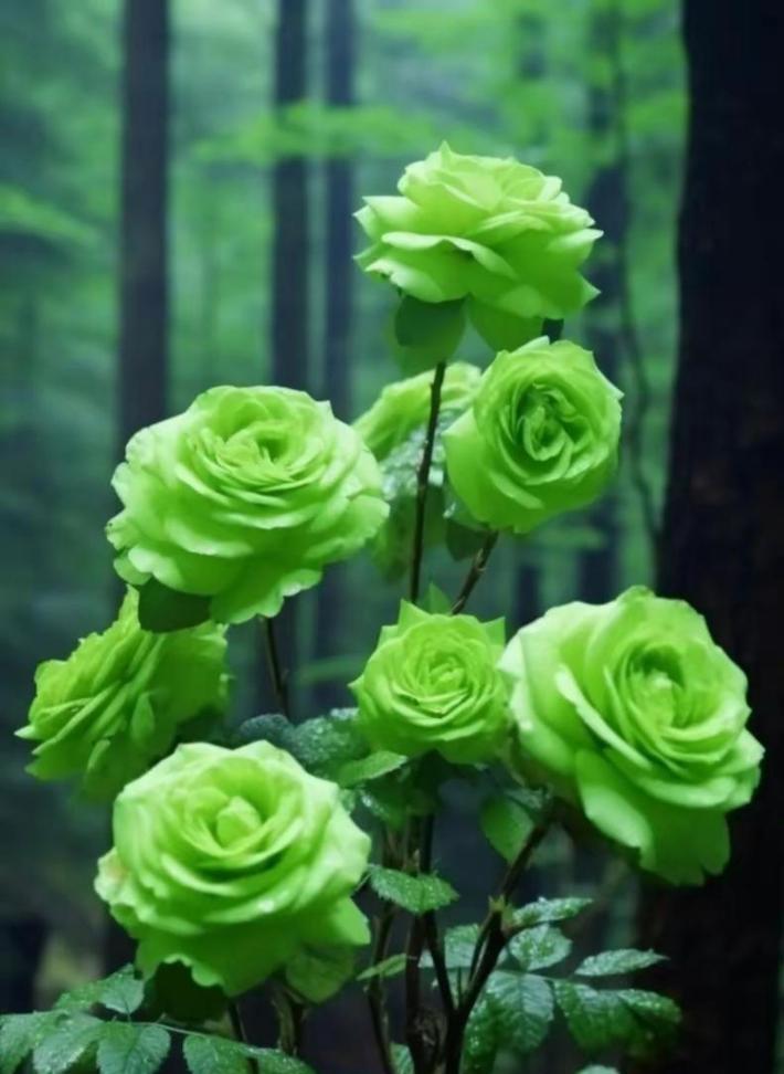 绿色玫瑰花的花语是什么？绿色玫瑰代表了什么？