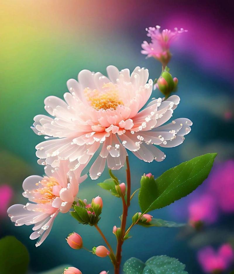 哪些花的花语代表优雅和美？它们各自有何特点？