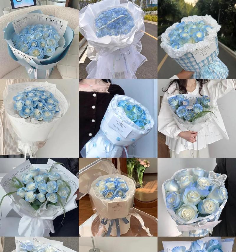 针织蓝玫瑰的花语暗示了什么？