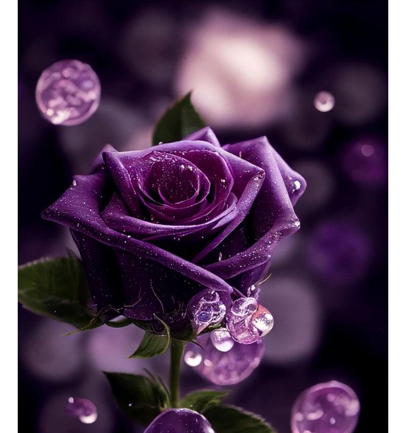紫玫瑰的花语代表什么？紫玫瑰的花语含义是什么？